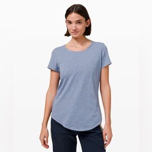 Lululemon Love Crew III in Heathered Water Drop Size 10
